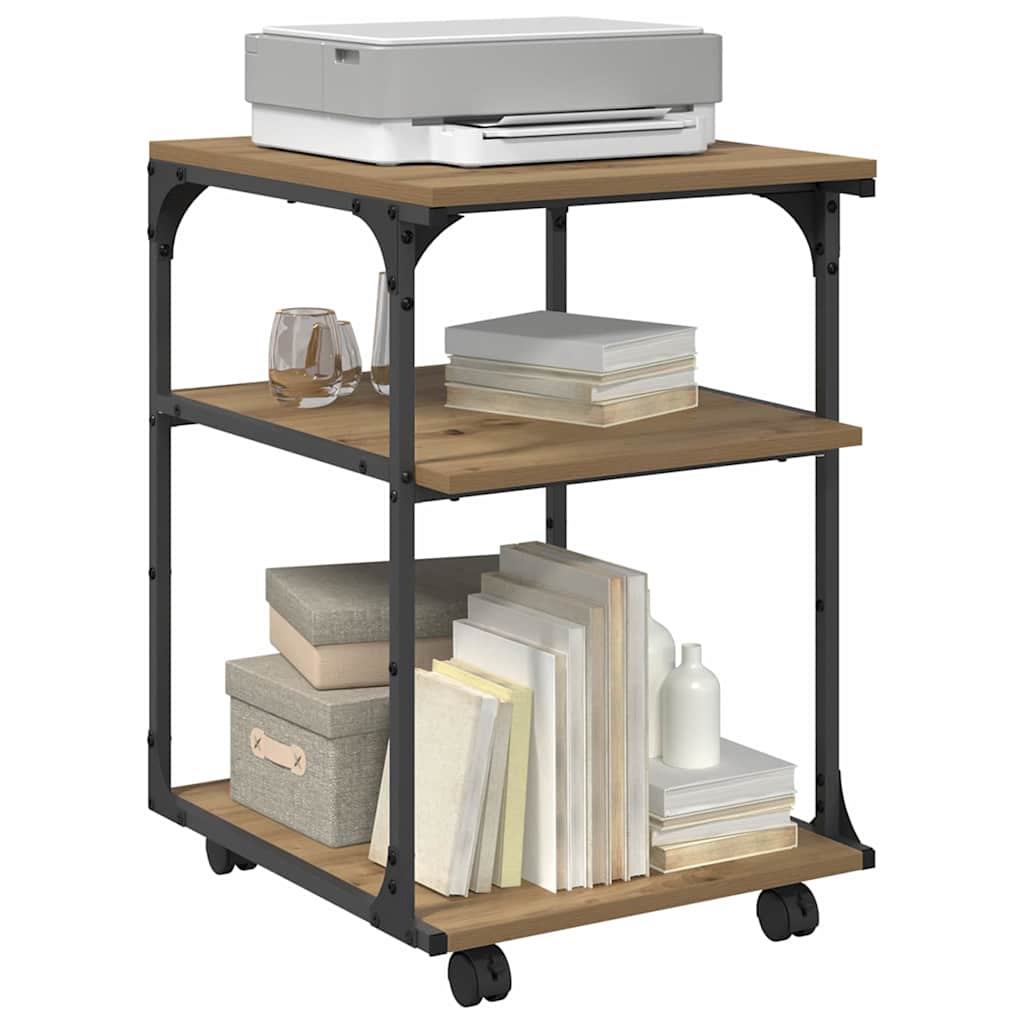 Supporto per Stampante Rovere artigianale 43 x 48 x 64 cm 882993