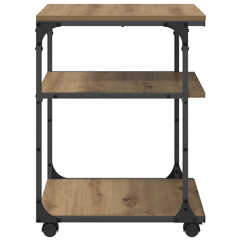 Supporto per Stampante Rovere artigianale 43 x 48 x 64 cm 882993