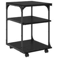 Supporto per Stampante Rovere Nero 43 x 48 x 64 cm 882994