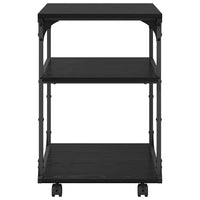 Supporto per Stampante Rovere Nero 43 x 48 x 64 cm 882994