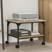 Supporto per Stampante Rovere artigianale 50 x 40 x 38 cm 882996