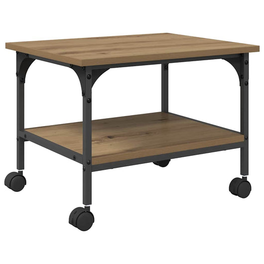 Supporto per Stampante Rovere artigianale 50 x 40 x 38 cm 882996