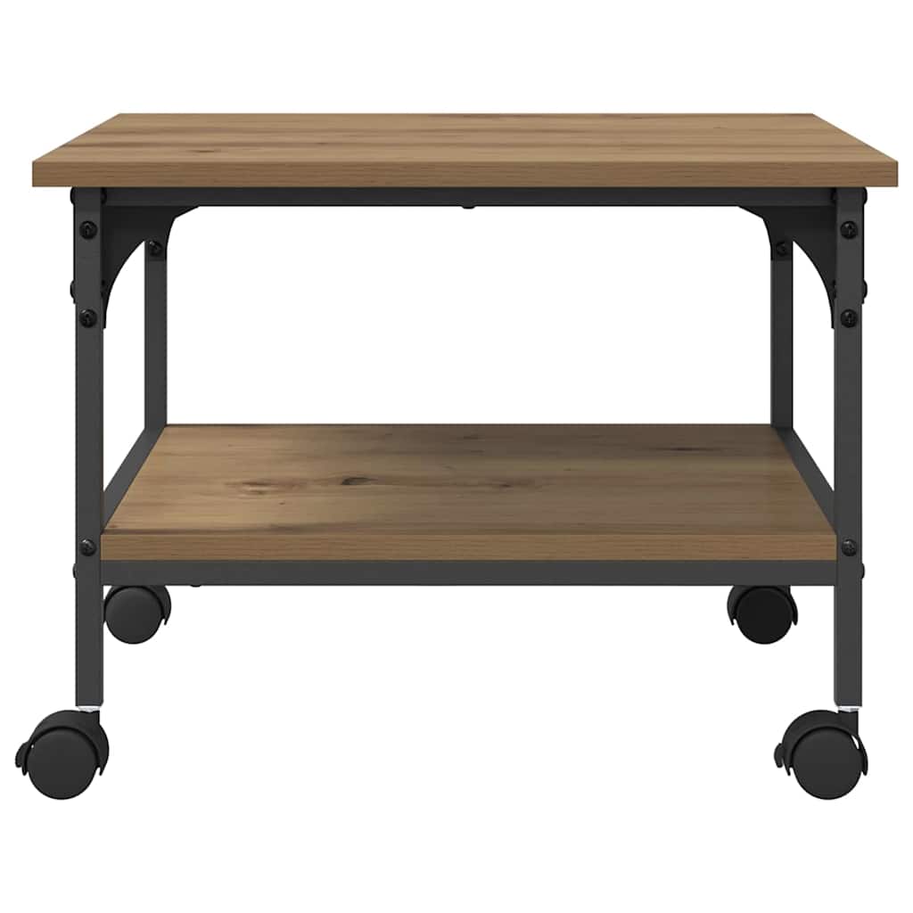 Supporto per Stampante Rovere artigianale 50 x 40 x 38 cm 882996