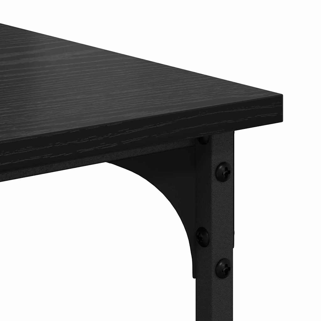 Supporto per Stampante Rovere Nero 50 x 40 x 38 cm 882997