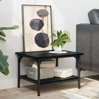 Supporto per Stampante Rovere Nero 50 x 40 x 38 cm 882997