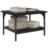 Supporto per Stampante Rovere Nero 50 x 40 x 38 cm 882997