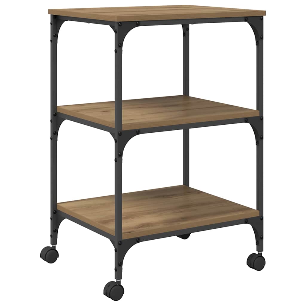 Supporto per Stampante Rovere artigianale 50 x 41 x 75 cm 882999