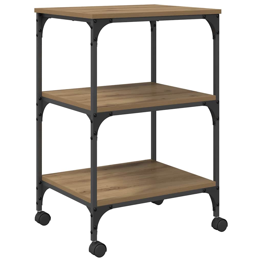 Supporto per Stampante Rovere artigianale 50 x 41 x 75 cm 882999