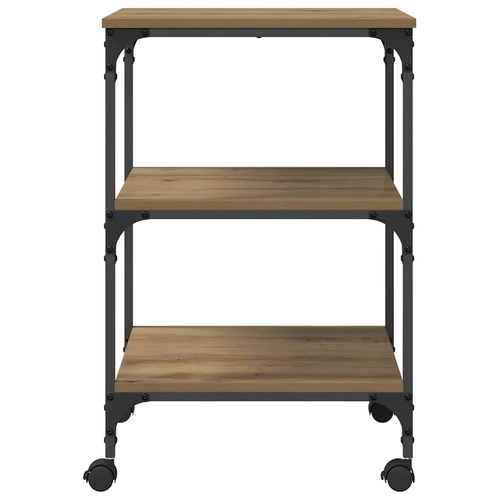 Supporto per Stampante Rovere artigianale 50 x 41 x 75 cm 882999