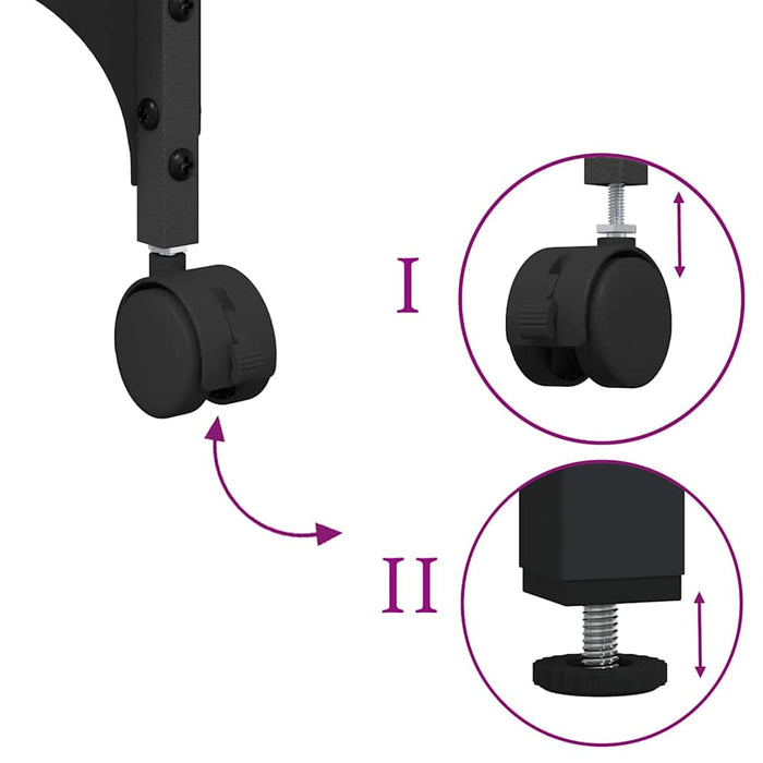 Supporto per Stampante Rovere artigianale 50 x 41 x 75 cm 882999
