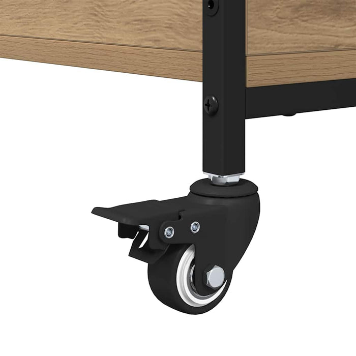 Tavolino da salotto Rovere artigianale 91 x 55 x 32 cm 883002