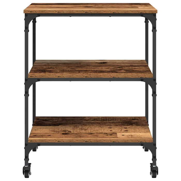 Carrello da Cucina-Scaffale per Cucina Legno vecchio 60 x 41 x 76 cm