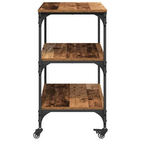 Carrello da Cucina-Scaffale per Cucina Legno vecchio 60 x 41 x 76 cm