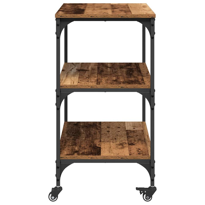 Carrello da Cucina-Scaffale per Cucina Legno vecchio 60 x 41 x 76 cm