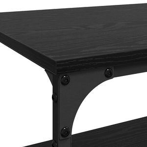 Carrello da Cucina Rovere Nero 60 x 41 x 76 cm 883010