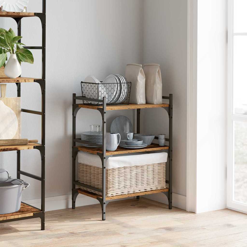 Carrello da Cucina Legno vecchio 50 x 35 x 75.5 cm 883015