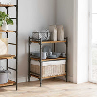 Carrello da Cucina Legno vecchio 50 x 35 x 75.5 cm 883015