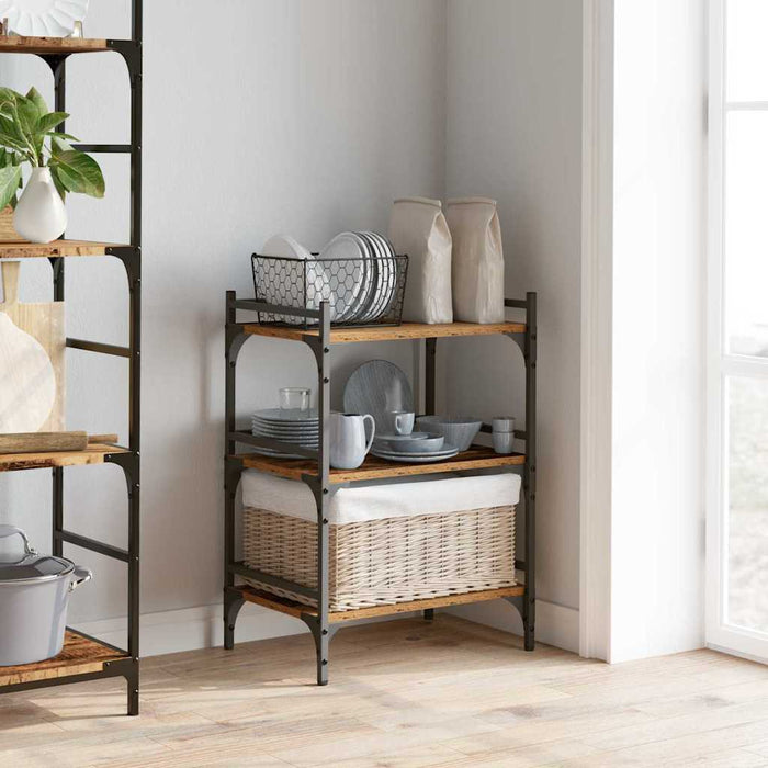 Carrello da Cucina Legno vecchio 50 x 35 x 75.5 cm 883015