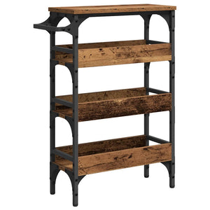 Carrello da Cucina-Scaffale per Cucina Legno vecchio 53 x 20 x 76 cm