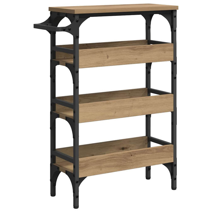 Carrello da Cucina Rovere artigianale 53 x 20 x 76 cm 883023