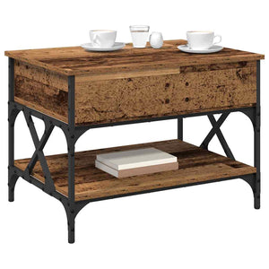 Tavolino da salotto Legno vecchio 70x50x50cm Legno multistrato 883038