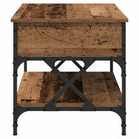 Tavolino da salotto Legno vecchio 70x50x50cm Legno multistrato 883038