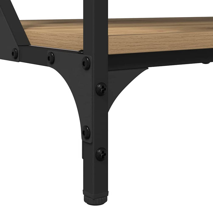 Tavolino da salotto Rovere artigianale 70x50x50cm 883039