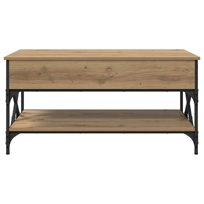 Tavolino da salotto Rovere artigianale 100 x 50 x 50 cm 883042