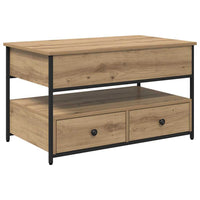 Tavolino da salotto Rovere artigianale 85 x 50 x 50 cm 883056