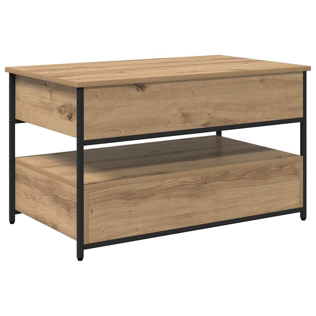 Tavolino da salotto Rovere artigianale 85 x 50 x 50 cm 883056