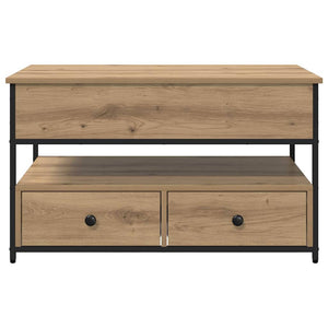 Tavolino da salotto Rovere artigianale 85 x 50 x 50 cm 883056