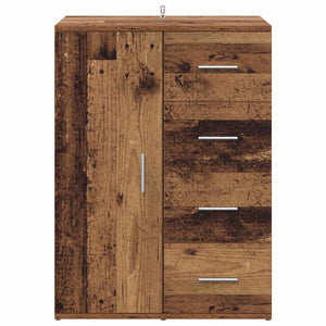 Credenza Legno vecchio 59 x 39 x 80 cm Legno multistrato 883064
