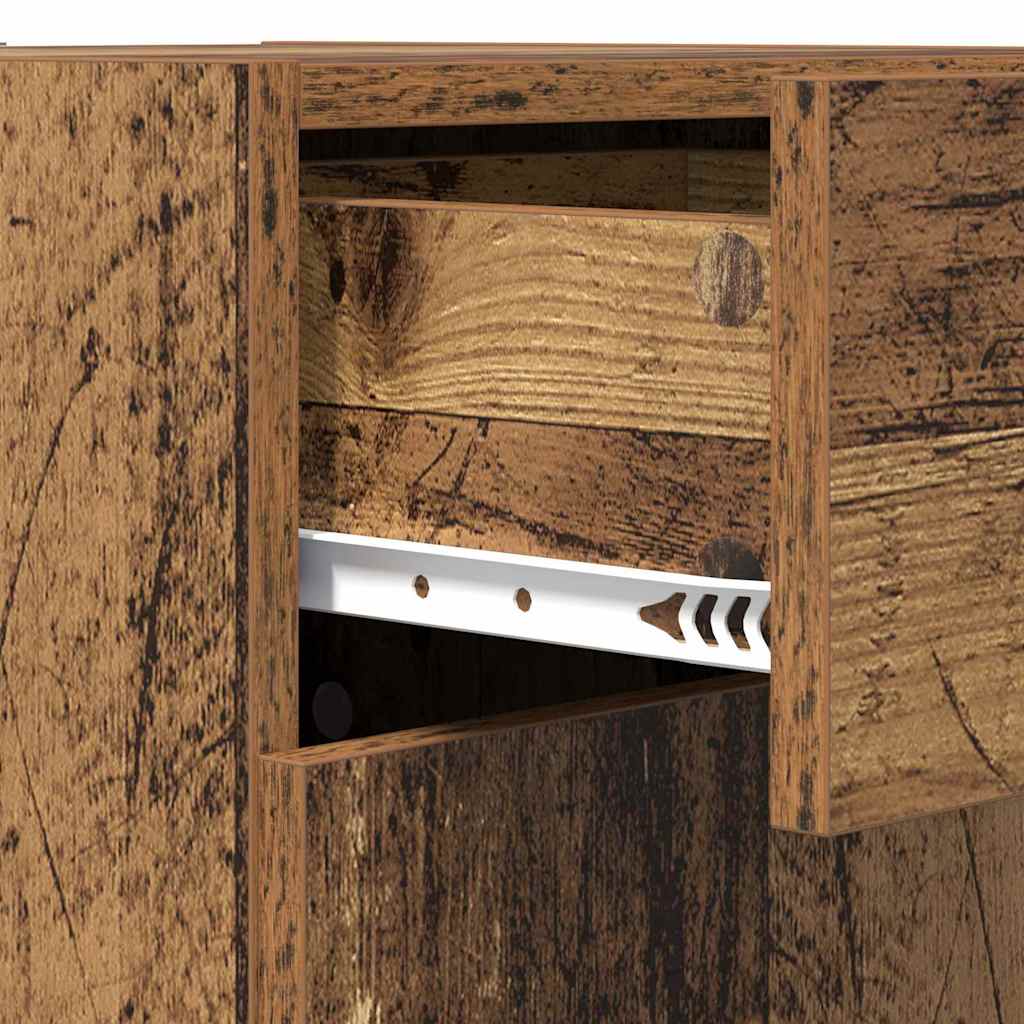 Credenza rovere artigianale 42,5 x 40 x 93 cm Legno multistrato 883139