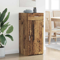 Credenza rovere artigianale 42,5 x 40 x 93 cm Legno multistrato 883139