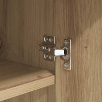 Credenza Rovere nero 42,5 x 40 x 93 cm Legno multistrato 883140