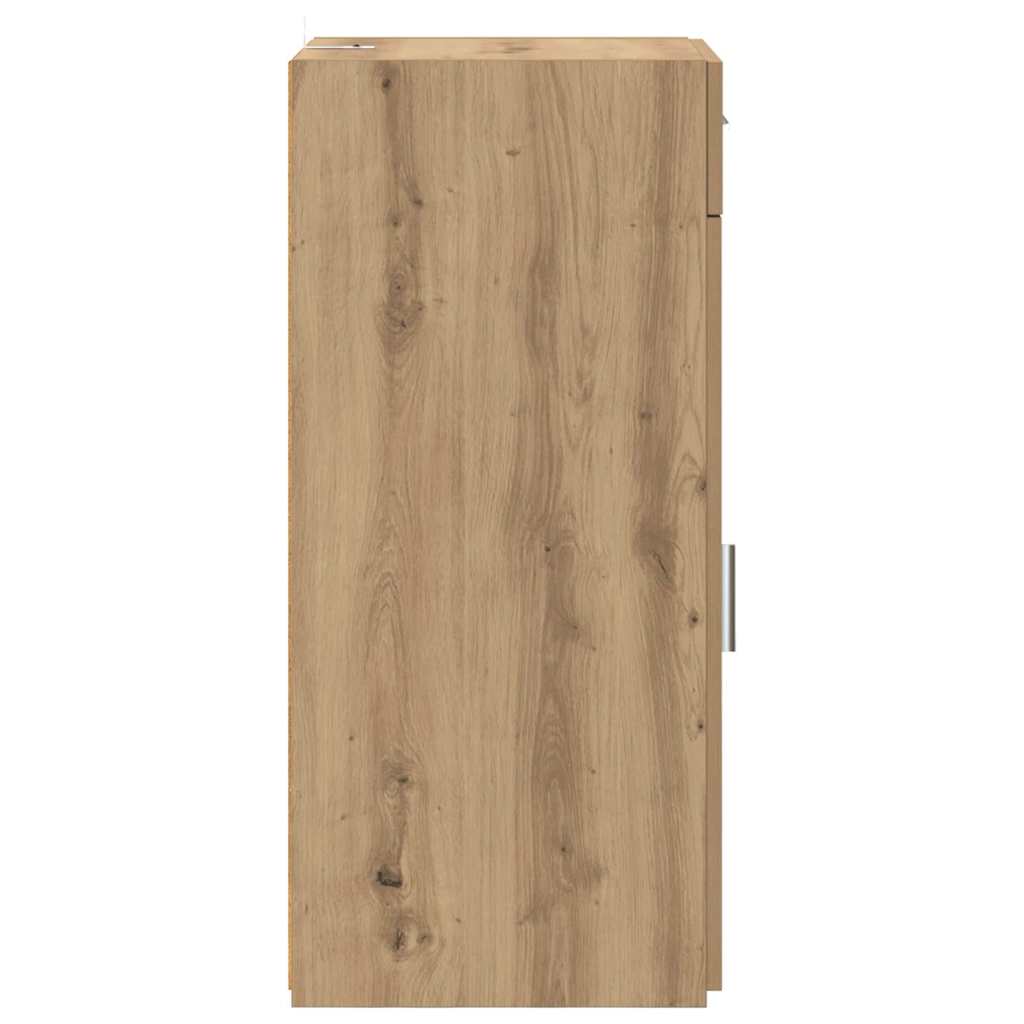 Credenza Rovere nero 42,5 x 40 x 93 cm Legno multistrato 883140