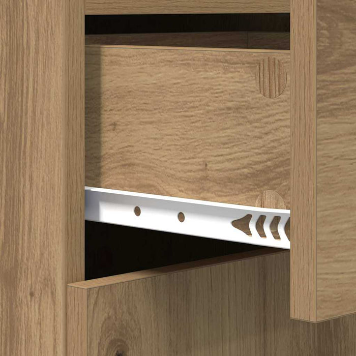 Credenza rovere artigianale 42,5 x 40 x 93 cm Legno multistrato 883148