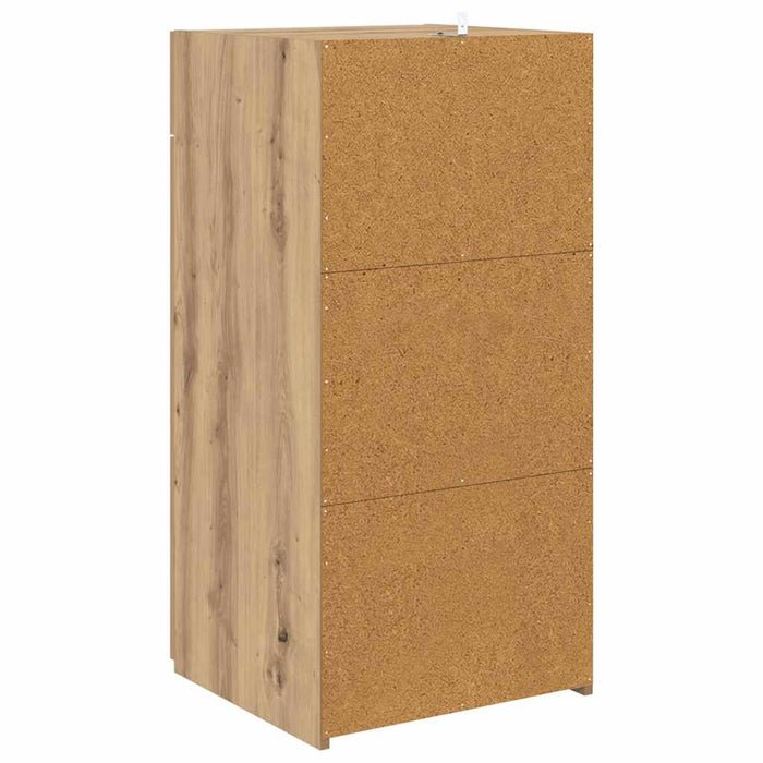 Credenza rovere artigianale 42,5 x 40 x 93 cm Legno multistrato 883148