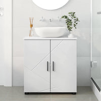 Mobile da Bagno Bianco 61 x 35 x 64 cm Legno multistrato 883284