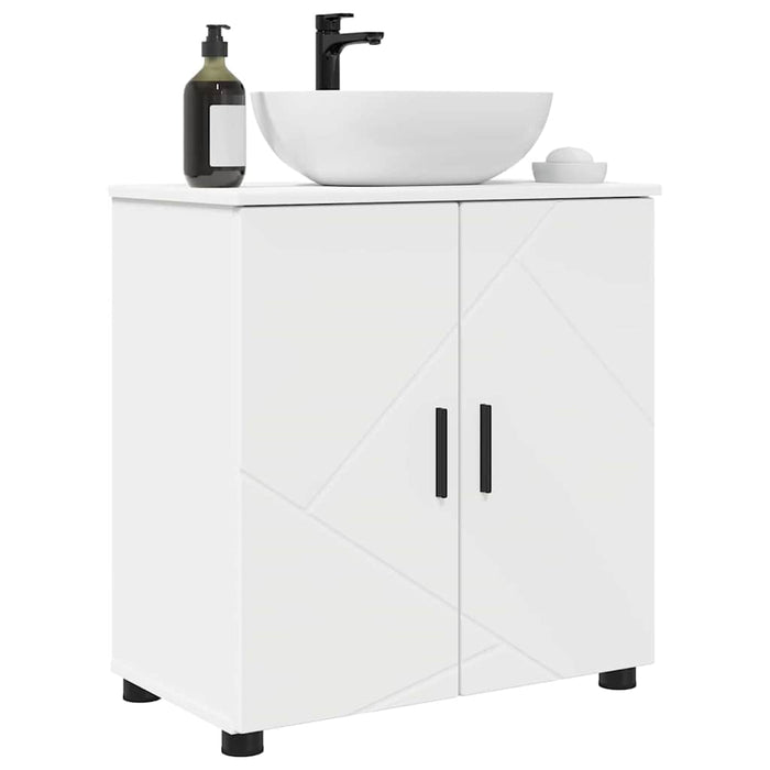 Mobile da Bagno Bianco 61 x 35 x 64 cm Legno multistrato 883284
