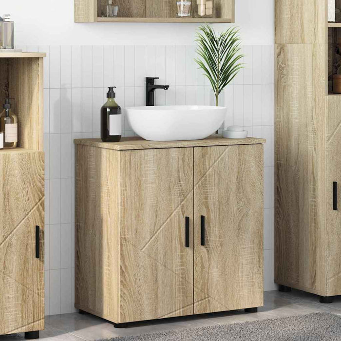 Mobile da Bagno rovere sonoma 61 x 35 x 64 cm Legno multistrato 883286
