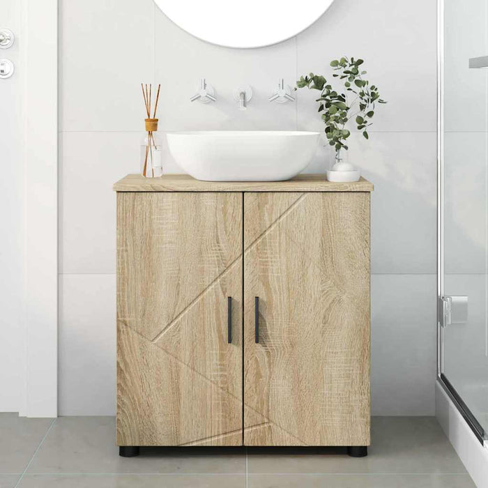 Mobile da Bagno rovere sonoma 61 x 35 x 64 cm Legno multistrato 883286