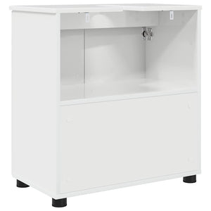 Mobile da Bagno Bianco lucido 61 x 35 x 64 cm Legno multistrato 883288