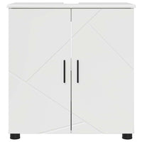 Mobile da Bagno Bianco lucido 61 x 35 x 64 cm Legno multistrato 883288