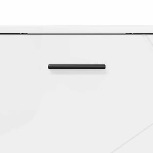 Mobile da Bagno con cassetto Bianco lucido 76.5 x 35 x 64 cm 883298