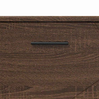 Mobile da Bagno con cassetto Rovere marrone 76.5 x 35 x 64 cm 883301