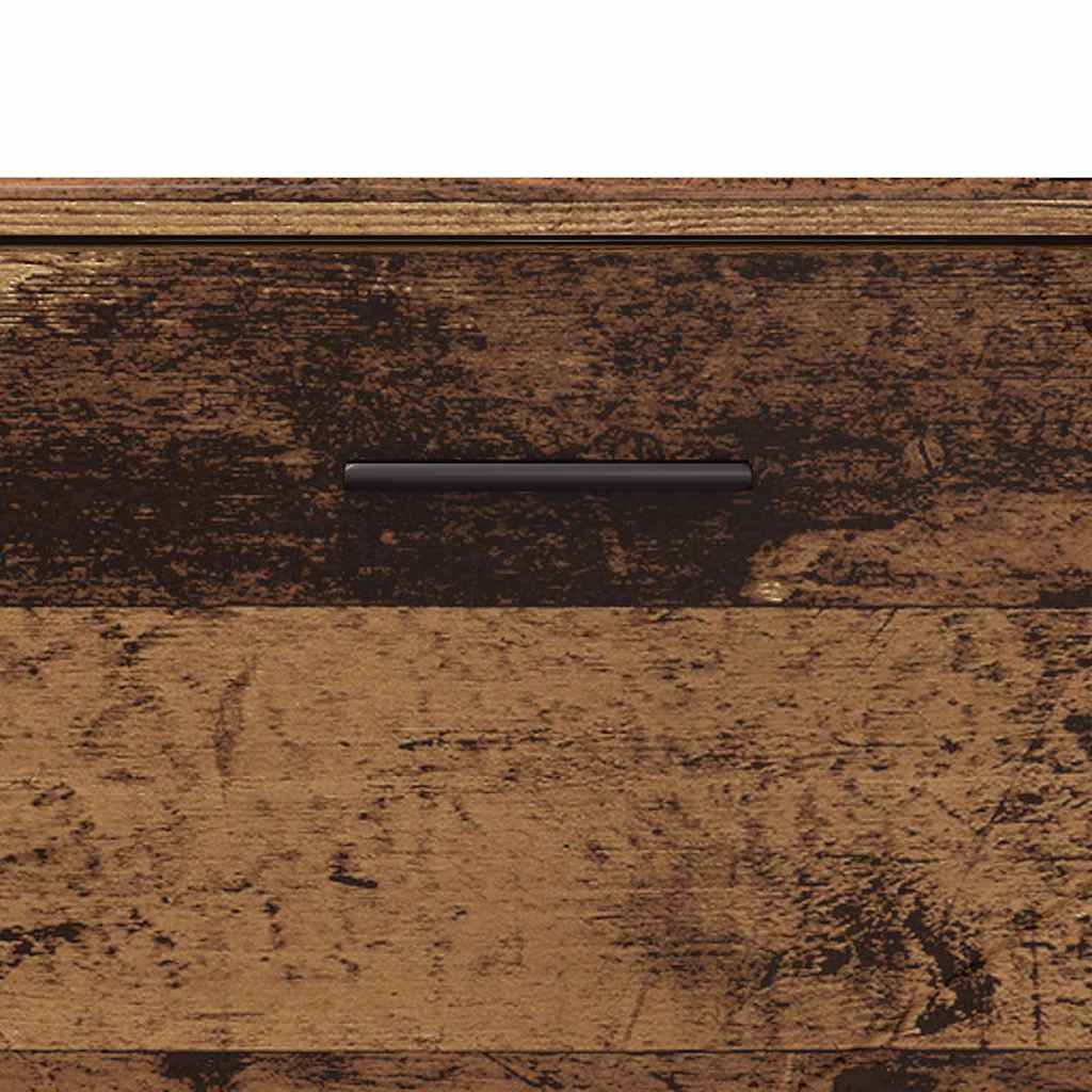 Mobile da Bagno con cassetto Legno vecchio 76.5 x 35 x 64 cm 883302