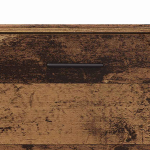 Mobile da Bagno con cassetto Legno vecchio 76.5 x 35 x 64 cm 883302