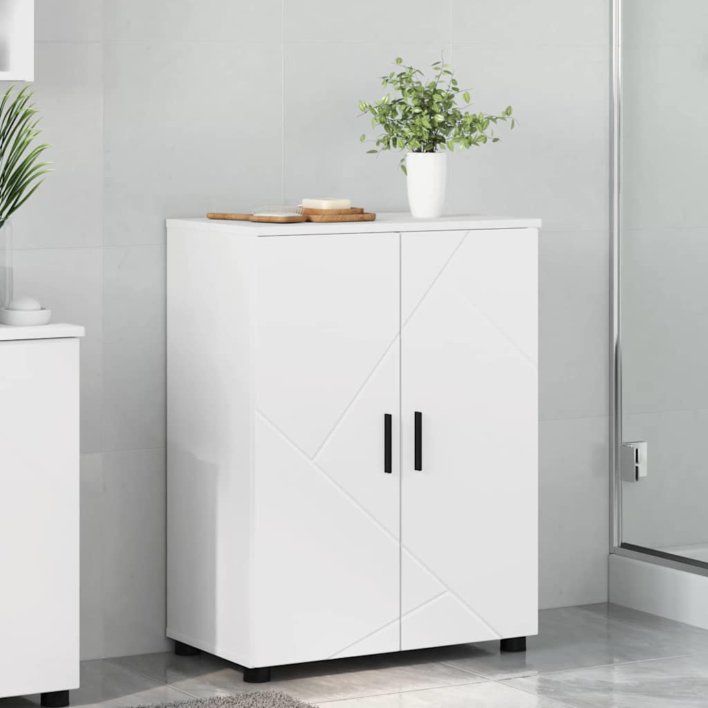 Mobile da Bagno Bianco 60 x 35 x 80 cm Legno multistrato 883304