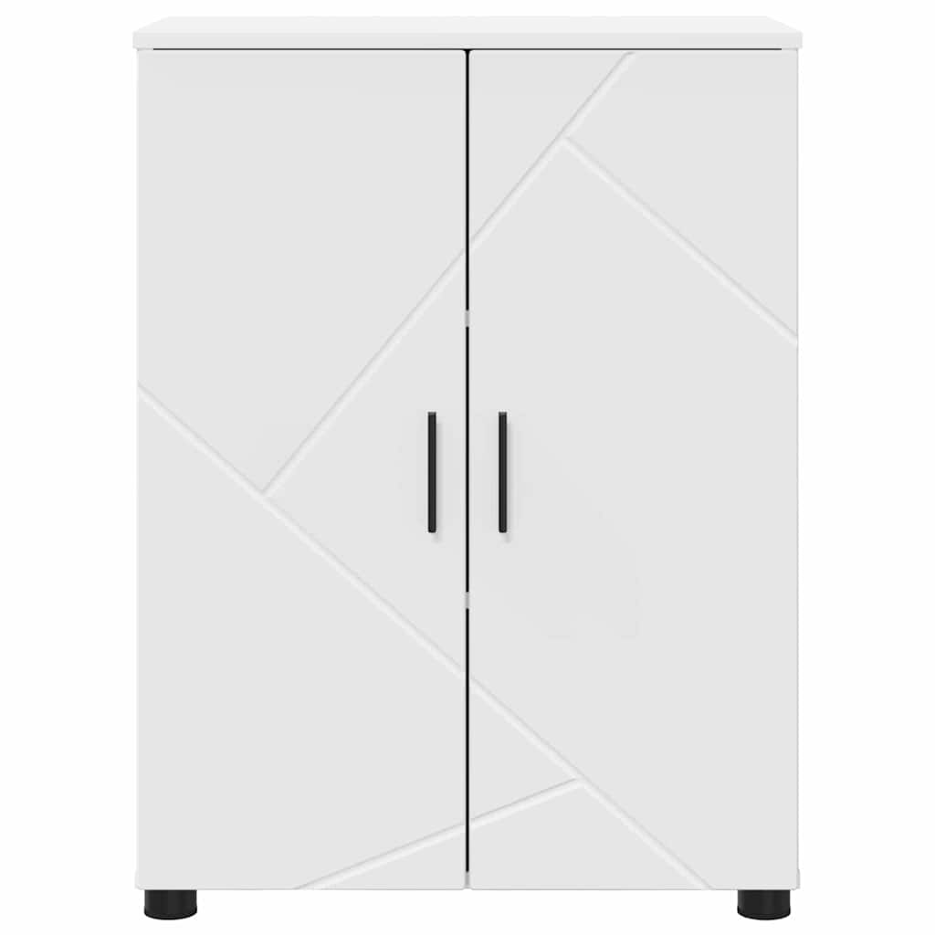 Mobile da Bagno Bianco 60 x 35 x 80 cm Legno multistrato 883304